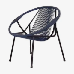 Fauteuil Extérieur En Fil Du Milieu Du Siècle