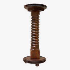 Porte Plantes Bois Tourné