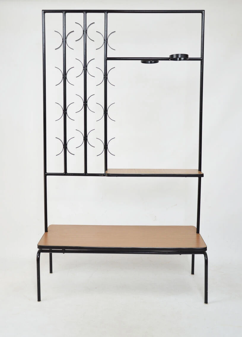 Porte-plante En Métal, Années 1980 4 Porte-plante En Métal, Années 1980 – Image 2