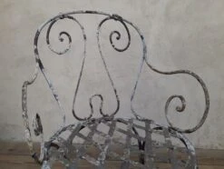 Fauteuil De Jardin XIX° En Fer Forgé -Jardin Fournitures Boutique 8e91113b 868a 4f7c a624 ae81a0685740