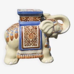 Porte-plante éléphant En Céramique