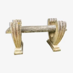 Banc De Jardin En Pierre Reconstitué