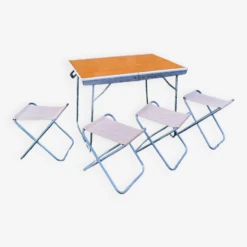 Ensemble De Camping Pliable