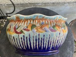Jardiniere En Barbotine Céramique Emaillee Motif Aux Oiseaux Multicolores Et Bleu Cobalt, Art Deco 19 Jardiniere En Barbotine Céramique Emaillee Motif Aux Oiseaux Multicolores Et Bleu Cobalt, Art Deco -Jardin Fournitures Boutique 90d0a15c d071 45b3 9e87 944b1f42bcf3