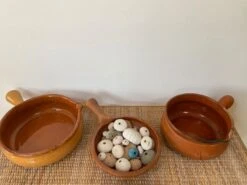 Lot De 2 Poêlons Caquelons Vintage En Grès -Jardin Fournitures Boutique 910805a9 eebe 4d93 ad77 9c1a3eabd64c