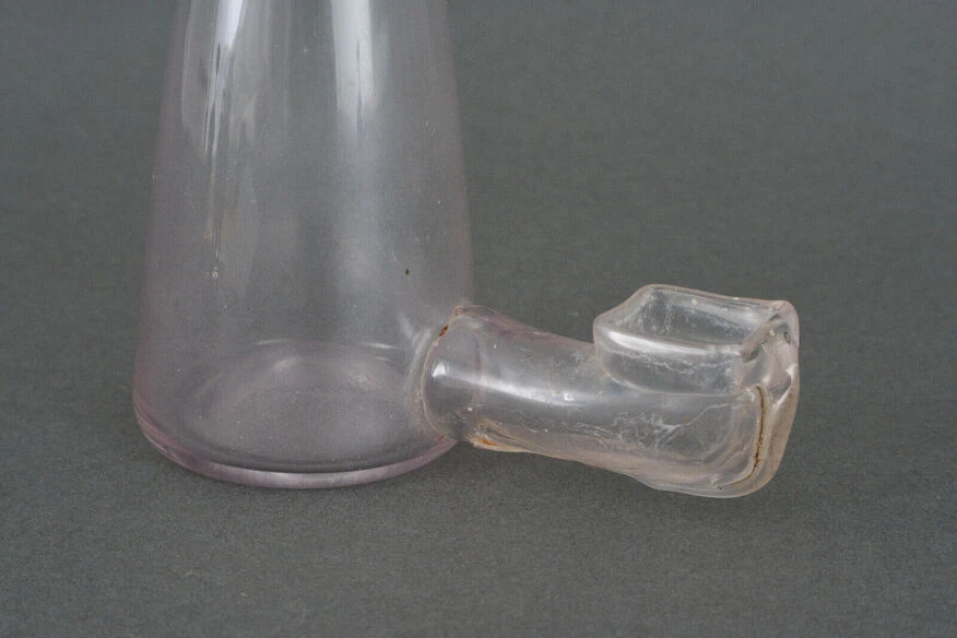 Abreuvoir Pour Oiseau En Verre Soufflé XIXe 6 Abreuvoir Pour Oiseau En Verre Soufflé XIXe – Image 4