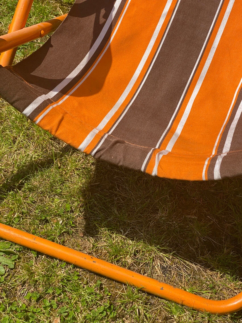 Ancien Transat Vintage Orange 16 Ancien Transat Vintage Orange – Image 14