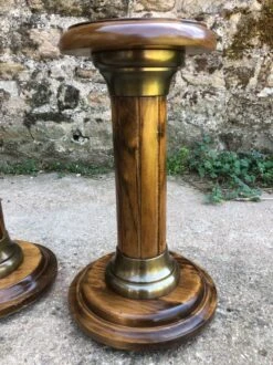 Lot De 2 Porte-plantes Colonnes En Bois Massif 18 Lot De 2 Porte-plantes Colonnes En Bois Massif -Jardin Fournitures Boutique 9527368a 98ee 48db b152 e18899ca133c