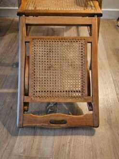 Chaise Longue Pont De Bateau Cannée En Bois -Jardin Fournitures Boutique 95a8fdef cef1 4f23 b3f5 c222cd0626b4