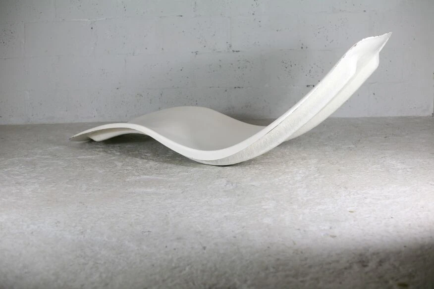Chaise Longue En Fibre De Verre, Charles Zublena, Circa 1965 9 Chaise Longue En Fibre De Verre, Charles Zublena, Circa 1965 – Image 7