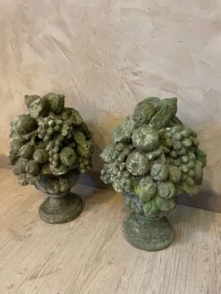 Paire De Bouquet En Ciment -Jardin Fournitures Boutique 97bb4bb6 d58e 4a40 9ccd e908e73e0452