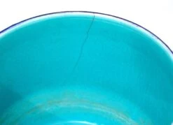 Paire De Caches Pots Sarreguemines - Bleus De Longwy - Décors Géométriques Dorés - XIXème -Jardin Fournitures Boutique 9895e540 fe47 4b86 93c6 2586d922a7ba