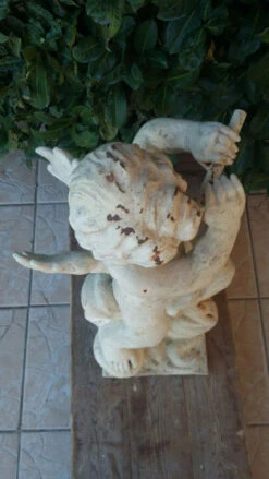 Statue De Jardin En Fonte Angelot Musicien Chérubin XIXème -Jardin Fournitures Boutique 990cb511 f890 4dde a295 589b97fe4bbe
