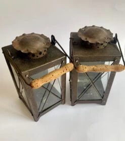 Laternen- Ensemble De 2, Années 1950 -Jardin Fournitures Boutique 99b6b0df 8b42 41cf a20b 341875069c66