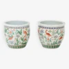 Paire De Jardinières En Porcelaine Canton, Circa 1950 -Jardin Fournitures Boutique 9a63c54b 96fa 4801 86d0 5b0c87695164