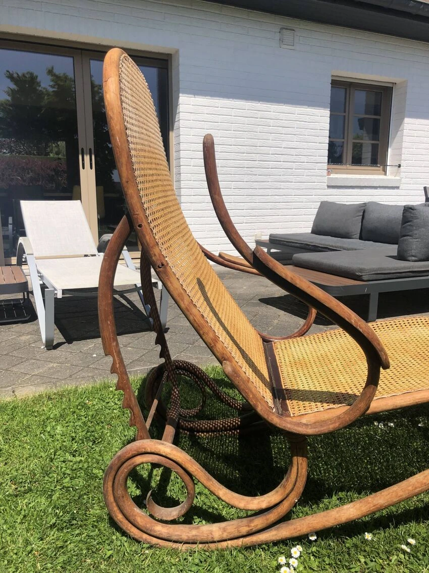 Chaise Longue Thonet - XIXeme Siècle 6 Chaise Longue Thonet - XIXeme Siècle – Image 4