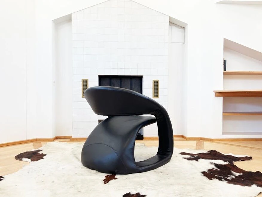 Chaise Longue Sculpturale 80s 10 Chaise Longue Sculpturale 80s – Image 8