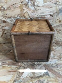 Cache Pot Plantes Carré En Bambou & Rotin Tressé Vintage -Jardin Fournitures Boutique 9c7026e0 b5f9 429f 9f96 5e6cce4f794d