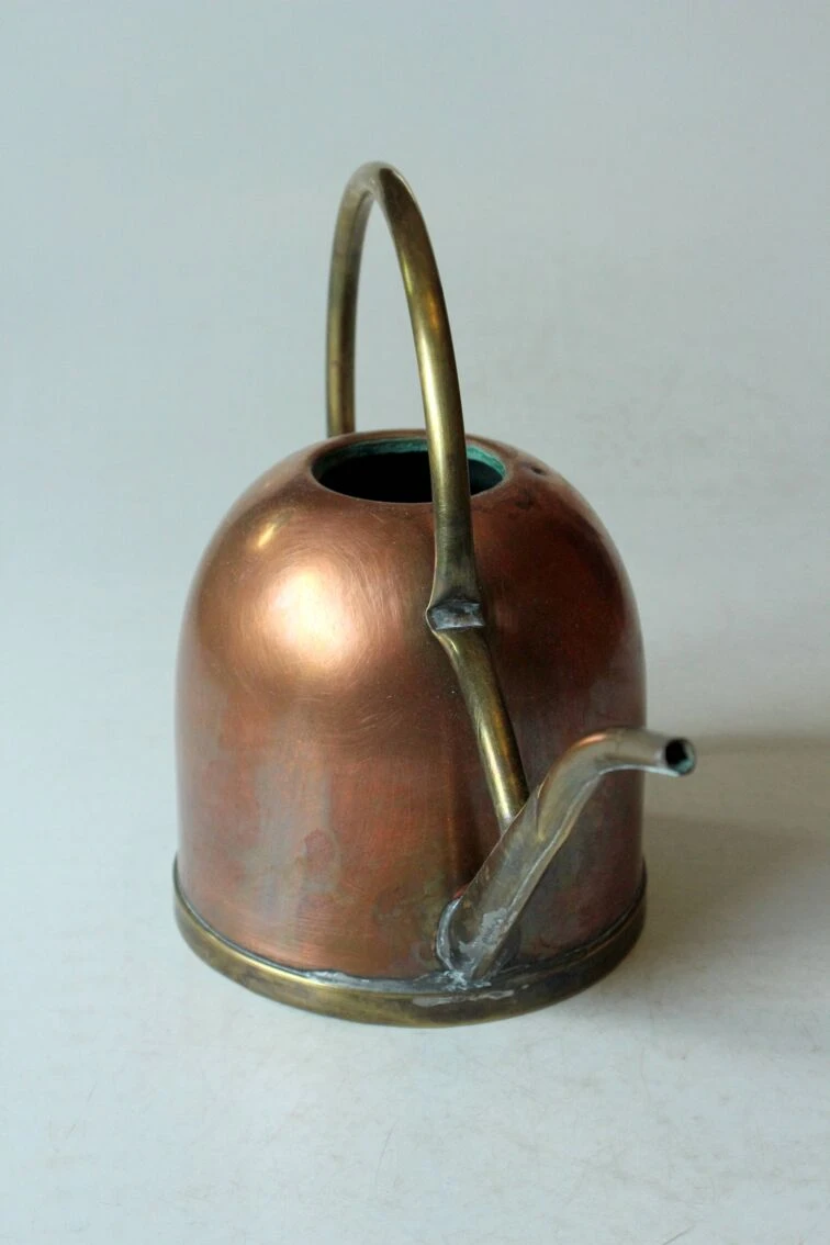 Arrosoir En Cuivre Et Laiton, Des Années 1960 7 Arrosoir En Cuivre Et Laiton, Des Années 1960 – Image 5