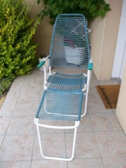 Chaise Longue Transat Scoubidou Vintage Design Fiam En Tbe -Jardin Fournitures Boutique 9ce4a444 0f0a 47b2 84ec 90fd40e8eb64