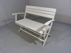 Banc De Jardin Rétractable En Bois Blanc Des Années 1960 -Jardin Fournitures Boutique 9d88a774 a5a7 4ad6 af49 10a7f6097c2e