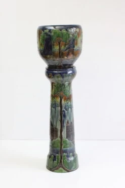 Jardinière Et Colonne Par Laigneil, Courtrai Belgique, Années 1900 -Jardin Fournitures Boutique 9e8e58de 4a25 48c2 958d 164c2dab1826