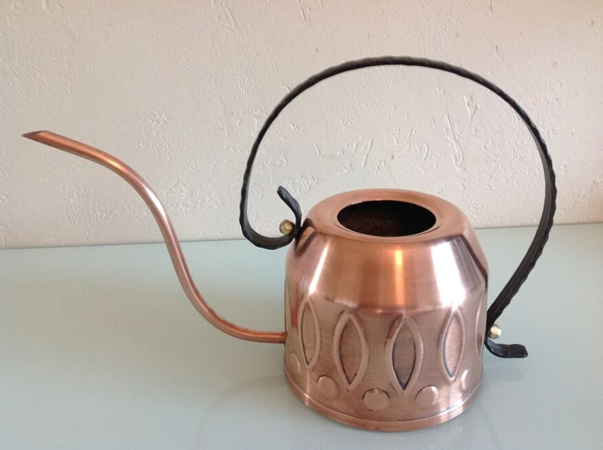 Arrosoir En Cuivre Rouge Vintage Années 60/70 4 Arrosoir En Cuivre Rouge Vintage Années 60/70 – Image 2