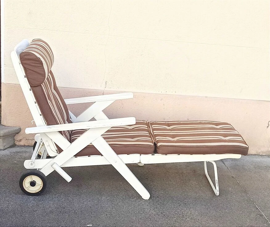 Chaise Longue "bain De Soleil" R. Gleizes Années 70 4 Chaise Longue "bain De Soleil" R. Gleizes Années 70 – Image 2