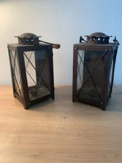 Laternen- Ensemble De 2, Années 1950 -Jardin Fournitures Boutique a1f4e8a0 00ae 49d9 8e74 69eccca88e94