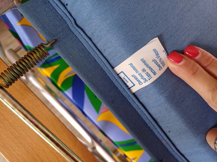 Chaises Pliantes Fleuries 6 Chaises Pliantes Fleuries – Image 4