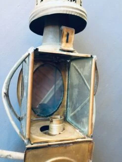 Paire D'anciennes Lanternes De Fiacre En Cuivre Vers 1900 -Jardin Fournitures Boutique a2ed04ff 69d7 4f2a 8425 b0214216a47b