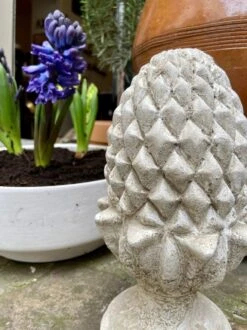 Pomme De Pin D'ornement En Béton Blanchi -Jardin Fournitures Boutique a37c5b6e b9be 457c 8128 83a42e632dfa