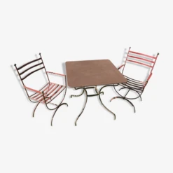 Ensemble De Jardin En Fer Forgé