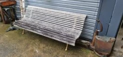 Banc à Lattes De Jardin Blanc Ancien -Jardin Fournitures Boutique a4fc9d69 1094 450a 8ae2 903859ee1136