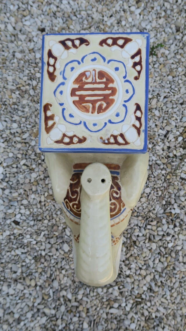 Porte-plante éléphant En Céramique 7 Porte-plante éléphant En Céramique – Image 5