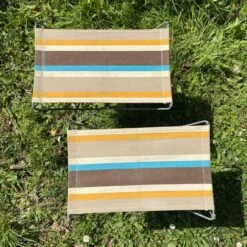 Tabourets De Camping Pliables En Toile Vintage -Jardin Fournitures Boutique a6846aee 8826 4669 95cb 228b468d0ea1
