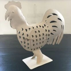 Lanterne Coq Blanc -Jardin Fournitures Boutique a7160ff1 5b5a 4d73 bb8a d31b30b899c1
