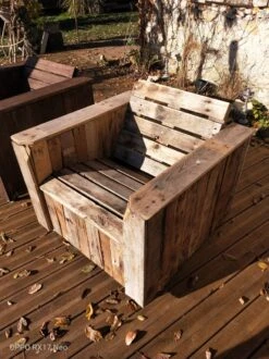 Fauteuils à Palettes De Bois -Jardin Fournitures Boutique a809d253 3c98 4b1c a672 c3140c7863ff
