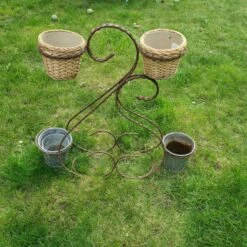 Porte-plantes En Fer Forgé -Jardin Fournitures Boutique a9a324ac fffa 4705 bbec 56fbb27949e4