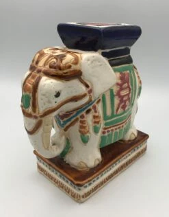 Support Porte-Plante Éléphant En Céramique Sculpture Polychrome Décorative 20 Cm -Jardin Fournitures Boutique aa6cc797 49b0 4896 a5d3 595b85fcb099