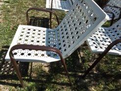 4 Chaises Vintage -Jardin Fournitures Boutique ab0423ad be8b 4607 af05 f8342f48960f