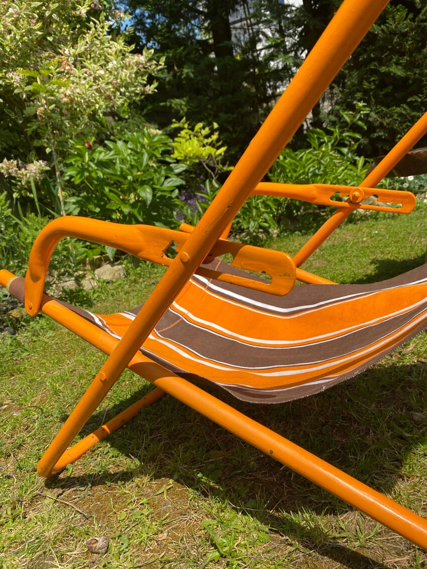 Ancien Transat Vintage Orange 12 Ancien Transat Vintage Orange – Image 10