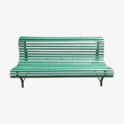 Banc De Jardin Pieds Métal Et Lattes En Pin