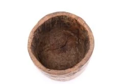 Pot Brutaliste En Bois Et Métal -Jardin Fournitures Boutique ac1693a7 0b9f 448e bb5f ab591d682e0b