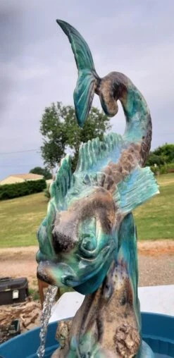 Fontaine Faience De Vallauris «Dauphin» -Jardin Fournitures Boutique ac8d6a18 6fbf 414b be6c 91ce632128be