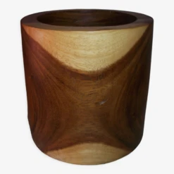 Cache Pot En Bois Naturel