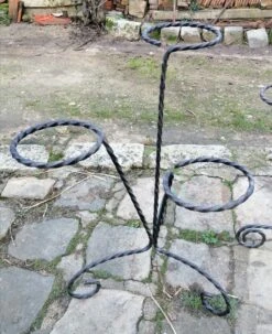 Lot De 2 Porte Plantes Fer Forgé -Jardin Fournitures Boutique ad64a6b8 2f22 4ba8 938c e84461d59469