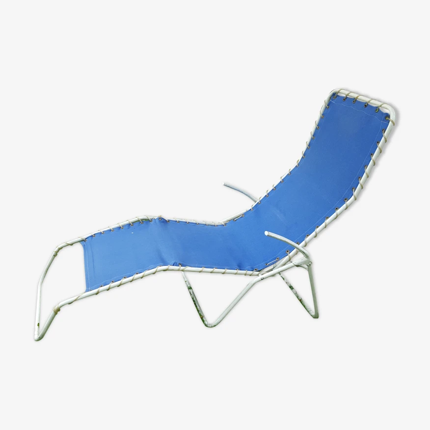 Chaise Longue Transat Vintage Homa Danemark 3 Chaise Longue Transat Vintage Homa Danemark