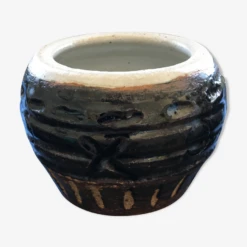 Cache Pot Brutaliste Pièce Unique