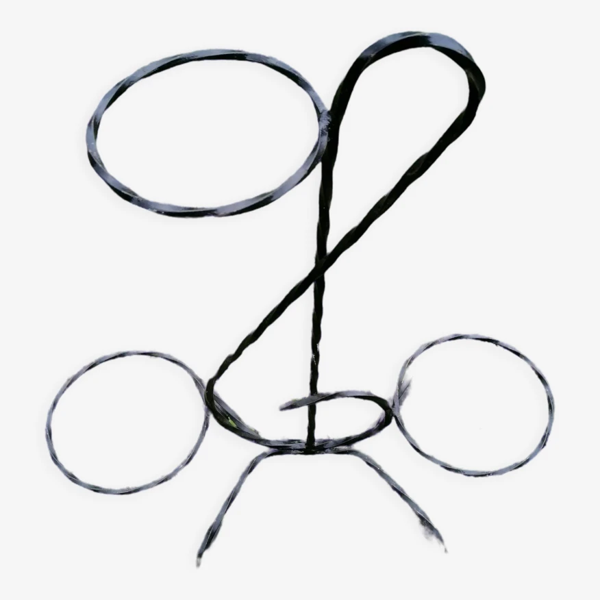 Support à Pots De Fleur Fer Forge Vintage Année 1950 1960 3 Support à Pots De Fleur Fer Forge Vintage Année 1950 1960